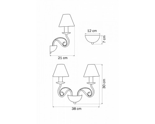Бра Lightstar Esedra 782620