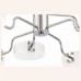 Люстра на штанге Freya Eva FR6039CL-L64CH