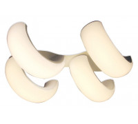 Накладной светильник Ambrella Orbital Cloud FC11/4 WH 80W D620*500