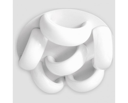 Накладной светильник Ambrella Orbital Cloud FC12/6 WH 120W D650