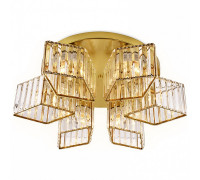 Накладной светильник Ambrella Traditional 3 TR5211/6 GD/CL золото/прозрачный E27/6 max 40W D550*180