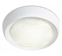Накладной светильник Ambrella Orbital Crystal Sand FS1240 WH/SD 48W D500