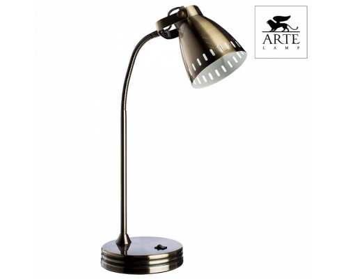 Настольная лампа офисная Arte Lamp Luned A2214LT-1AB