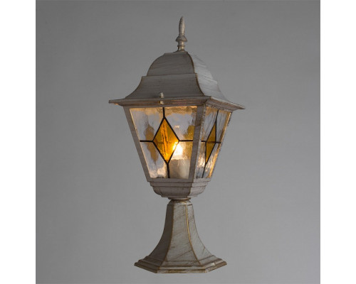 Наземный низкий светильник Arte Lamp Berlin A1014FN-1WG