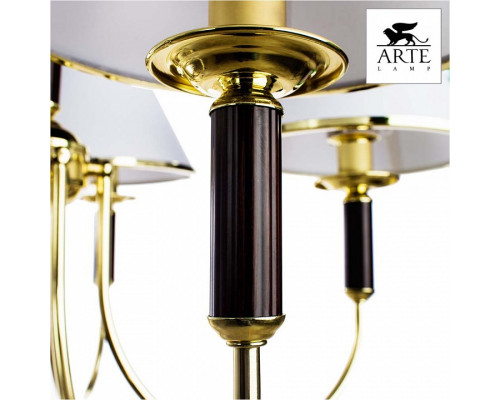 Подвесная люстра Arte Lamp Catrin A3545LM-5GO