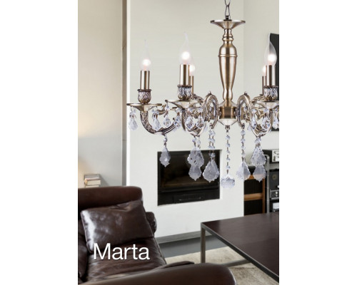 Подвесная люстра Arti Lampadari Marta Marta E 1.1.6 A