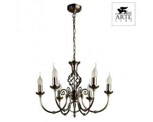 Подвесная люстра Arte Lamp Zanzibar A8392LM-6AB