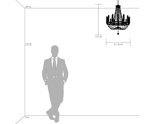 Подвесная люстра Lightstar Castello 744148