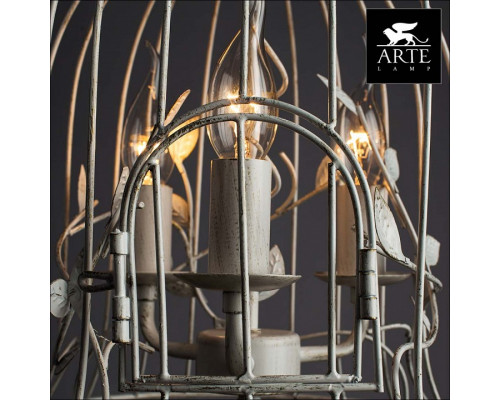 Подвесной светильник Arte Lamp Gabbia A1878SP-3WG