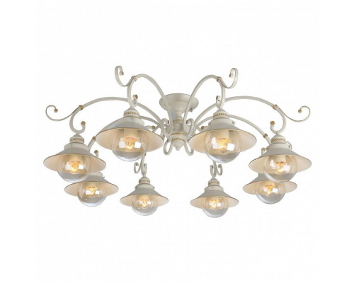 Потолочная люстра Arte Lamp Grazioso A4577PL-8WG