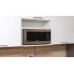 Малогабаритная белая кухня Альби в пленке ПВХ