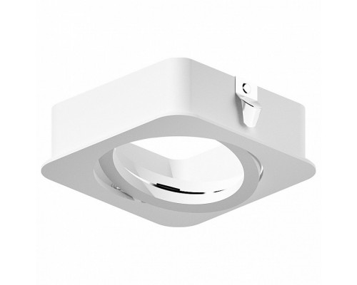 Рамка на 1 светильник Ambrella N771 N7710 SWH белый песок 70*70*H25mm Out2mm MR16
