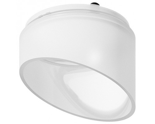 Рамка на 1 светильник Ambrella N717 N7175 FR белый матовый D70*H52mm Out40mm MR16