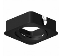 Рамка на 1 светильник Ambrella N771 N7711 SBK черный песок 70*70*H25mm Out2mm MR16