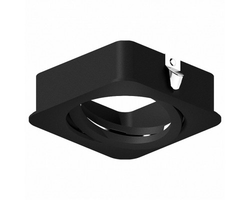 Рамка на 1 светильник Ambrella N771 N7711 SBK черный песок 70*70*H25mm Out2mm MR16