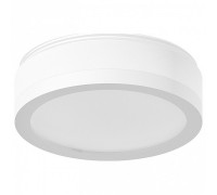 Рамка на 1 светильник Ambrella N712 N7120 SWH/FR белый песок/белый матовый D70*H15mm Out15mm MR16