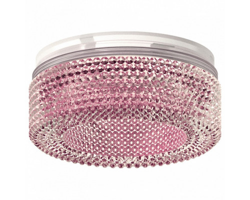 Рамка на 1 светильник Ambrella N719 N7193 PI розовый D70*H30mm Out25mm MR16 (для корпуса светильника)