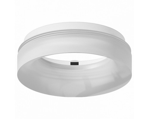 Рамка на 1 светильник Ambrella N716 N7165 FR белый матовый D70*H28mm Out15mm MR16