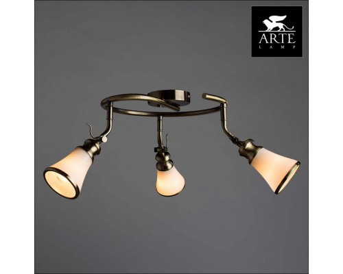 Спот Arte Lamp Vento A9231PL-3AB