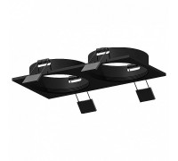 Встраиваемый светильник Ambrella Diy Spot 1 C6526 SBK черный песок 160*80*H25mm MR16 GU5.3