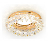Встраиваемый светильник Ambrella Crystal K206 K206 CL/G