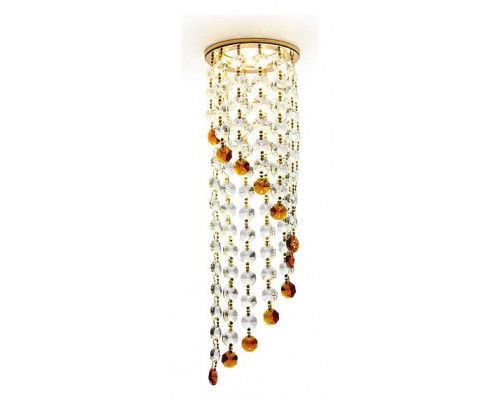 Встраиваемый светильник Ambrella Crystal K3440 K3440 CL/BR/G