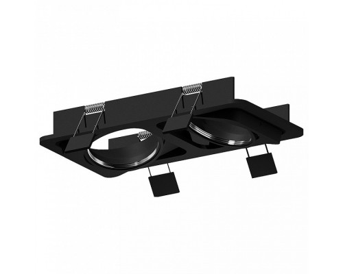 Встраиваемый светильник Ambrella Diy Spot 1 C7664 SBK черный песок 225*120*H25mm MR16 GU5.3