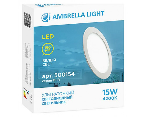 Встраиваемый светильник Ambrella Downlight 300154