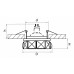 Встраиваемый светильник Lightstar Onda 032704
