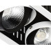 Встраиваемый светильник Ambrella Classic T81 T813 BK/CH 3*12W 4200K