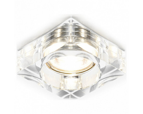 Встраиваемый светильник Ambrella Glass 7 D9171 CL/CH