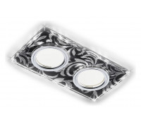 Встраиваемый светильник Ambrella Led S234 S234/2 BK/CH/WH